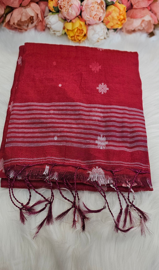 Beautiful dual shade tissue Silk saree