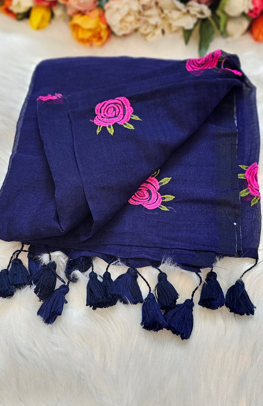 Premium mul cotton sarees