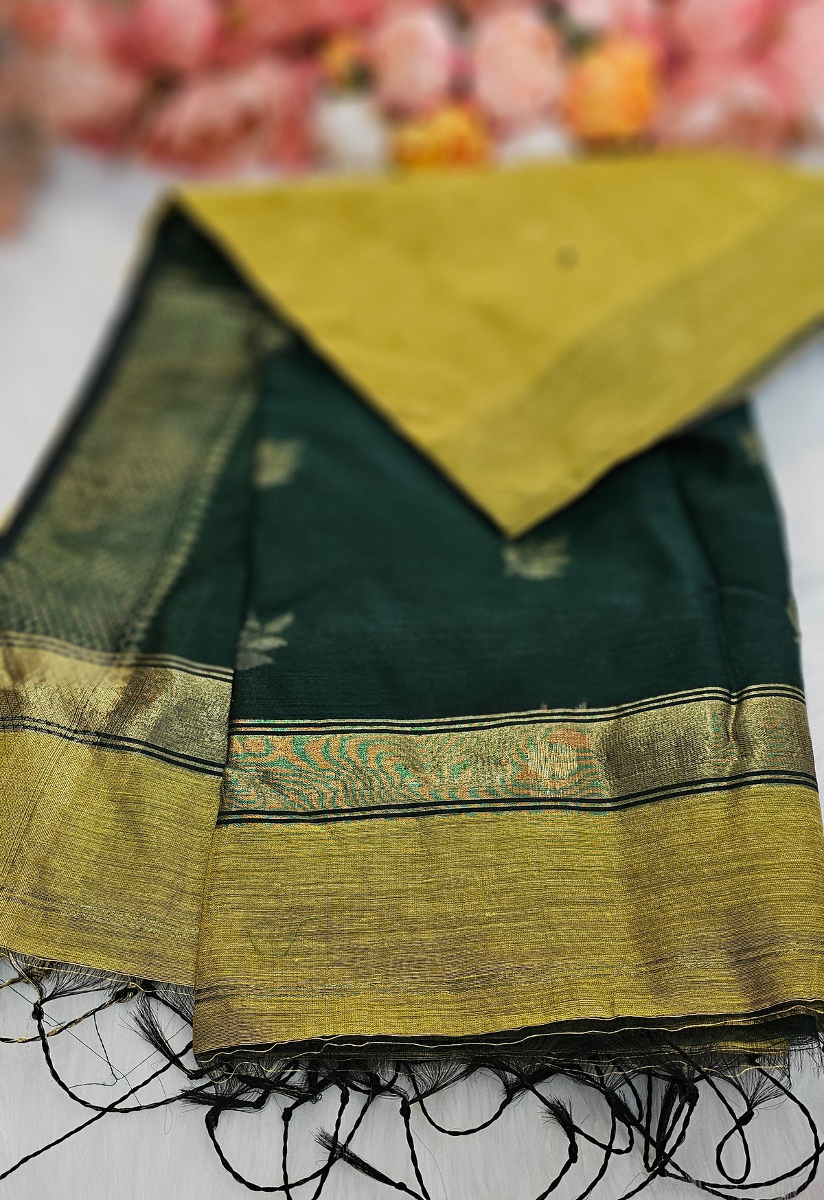 Maheshwari cotton saree