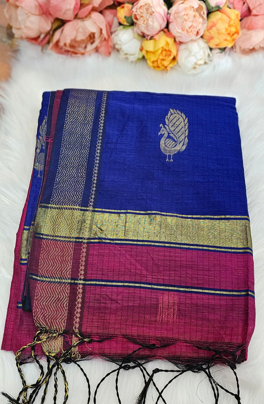 Maheshwari cotton saree