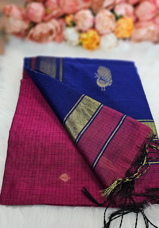 Maheshwari cotton saree