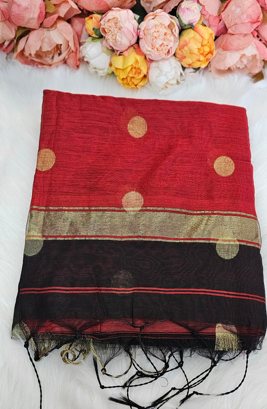 Maheshwari cotton saree