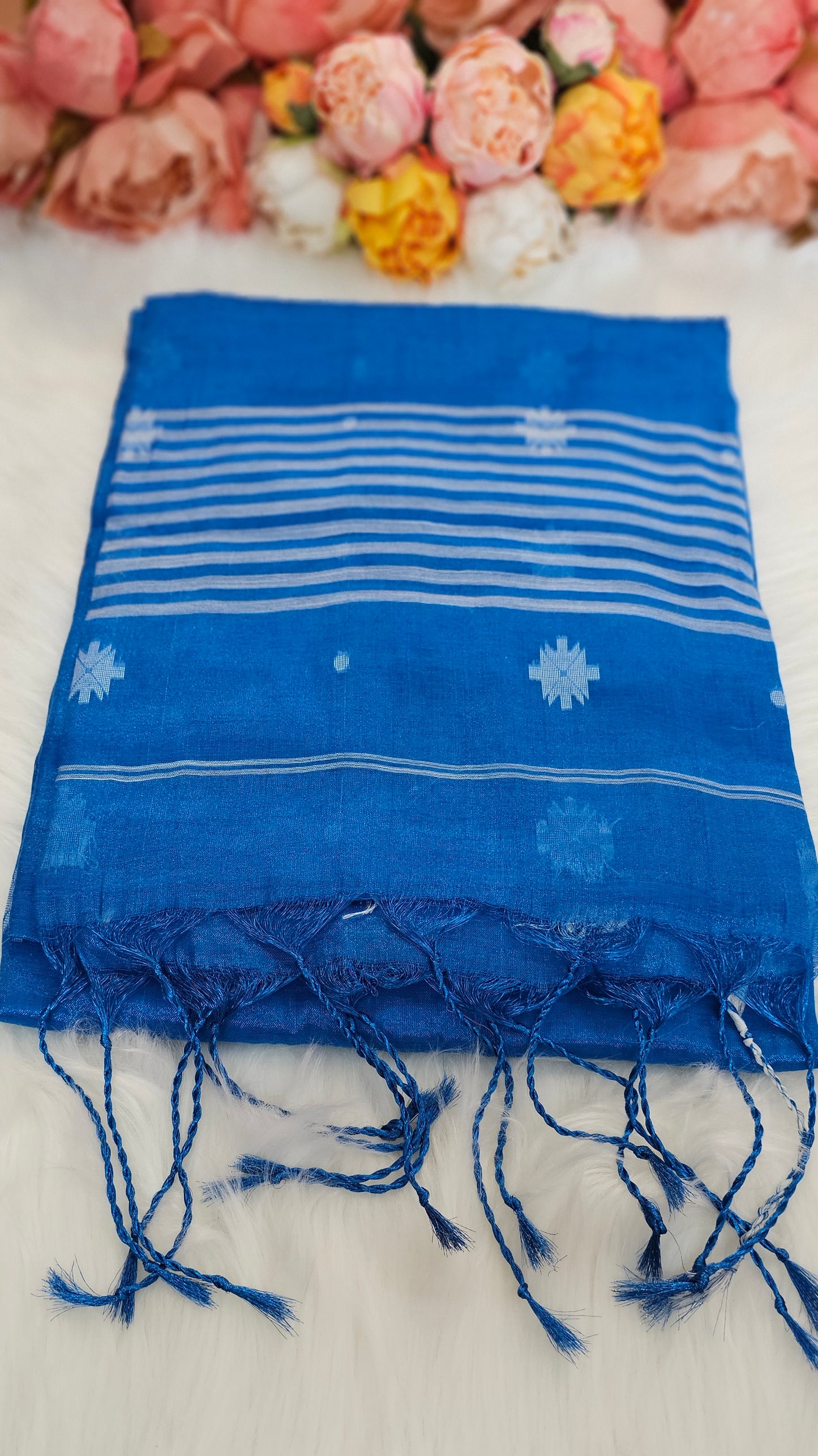Beautiful dual shade  tissue  Silk  saree