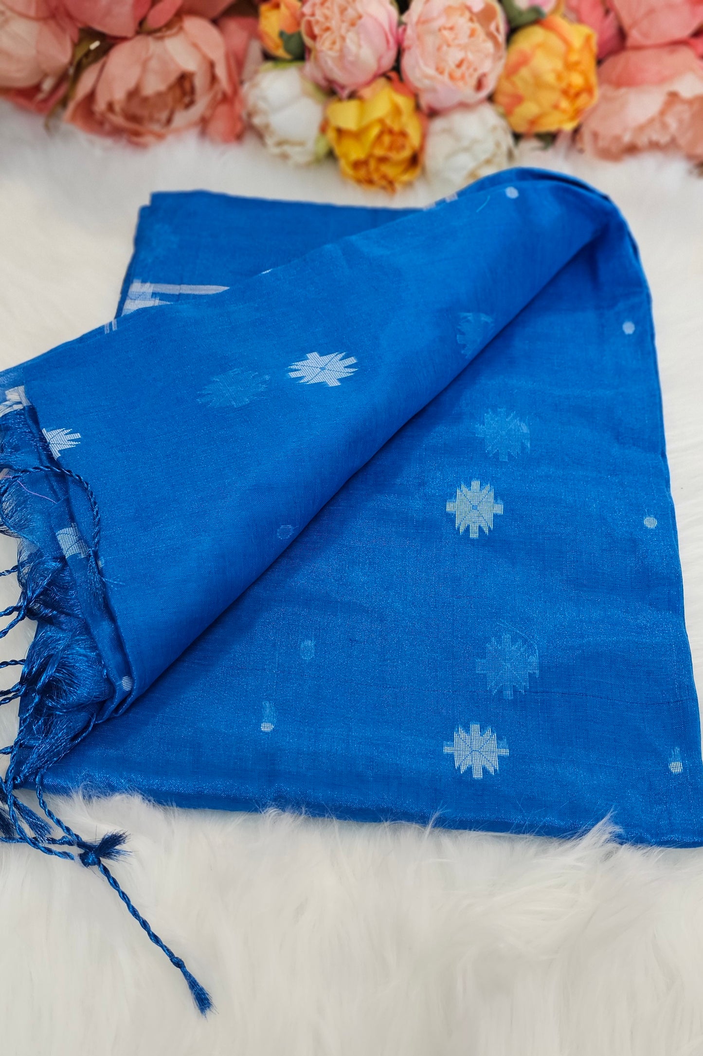 Beautiful dual shade  tissue  Silk  saree