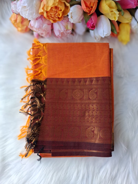 Premium handloom Kanchi cotton unstitched  kurti and dupatta 💕